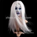 Scary mask white hair ghost for Halloween costumes bulk Halloween Mask FC90088